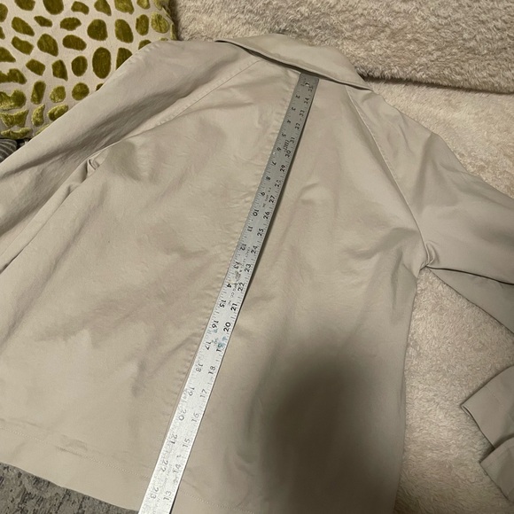 Riley & Rae Beige Double-Breasted Trench Coat - Picture 10 of 10